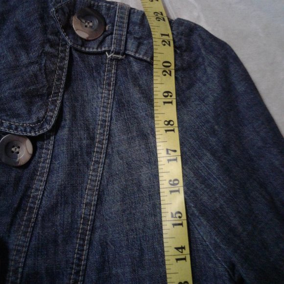 womens LAL denim jasket size XL - Picture 6 of 7